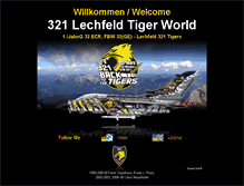 Tablet Screenshot of 321tigers.org